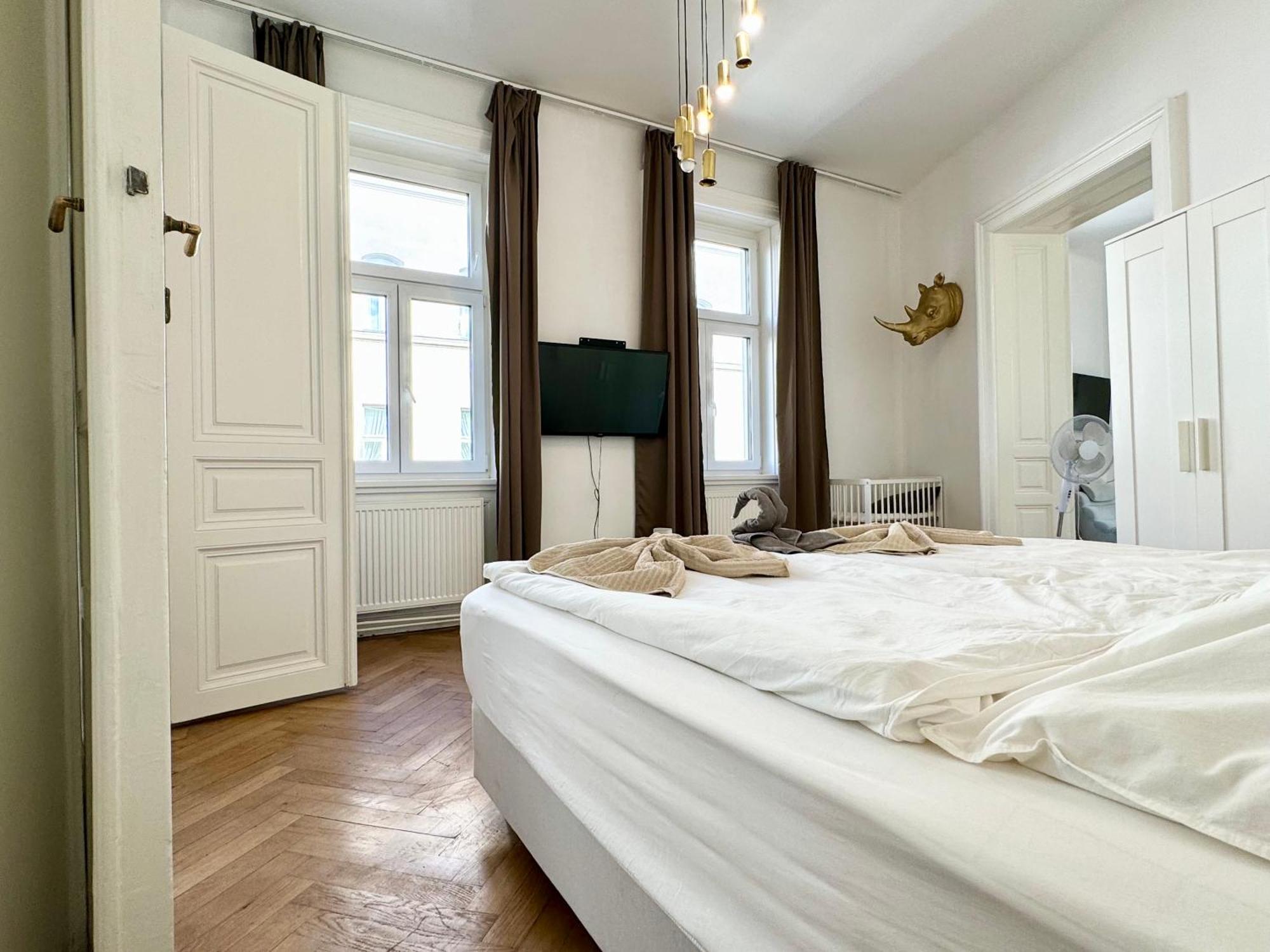 Premium Apartment Located At The Famous Vienna Kutschkermarkt 외부 사진