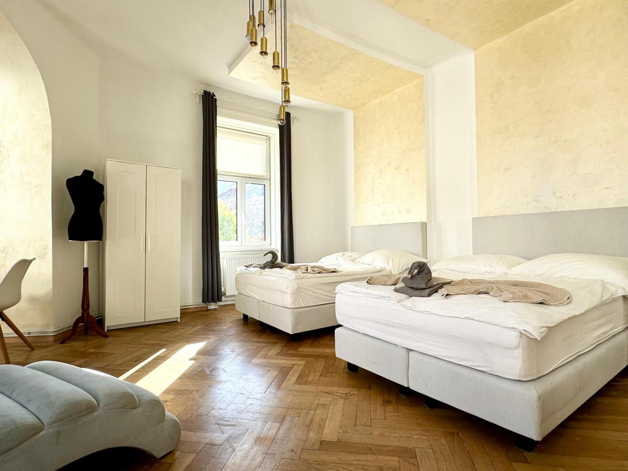 Premium Apartment Located At The Famous Vienna Kutschkermarkt 외부 사진